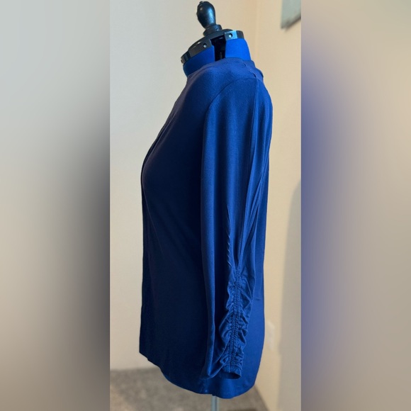 Prescott New York Navy Blue Cardigan size  0X - Picture 2 of 6